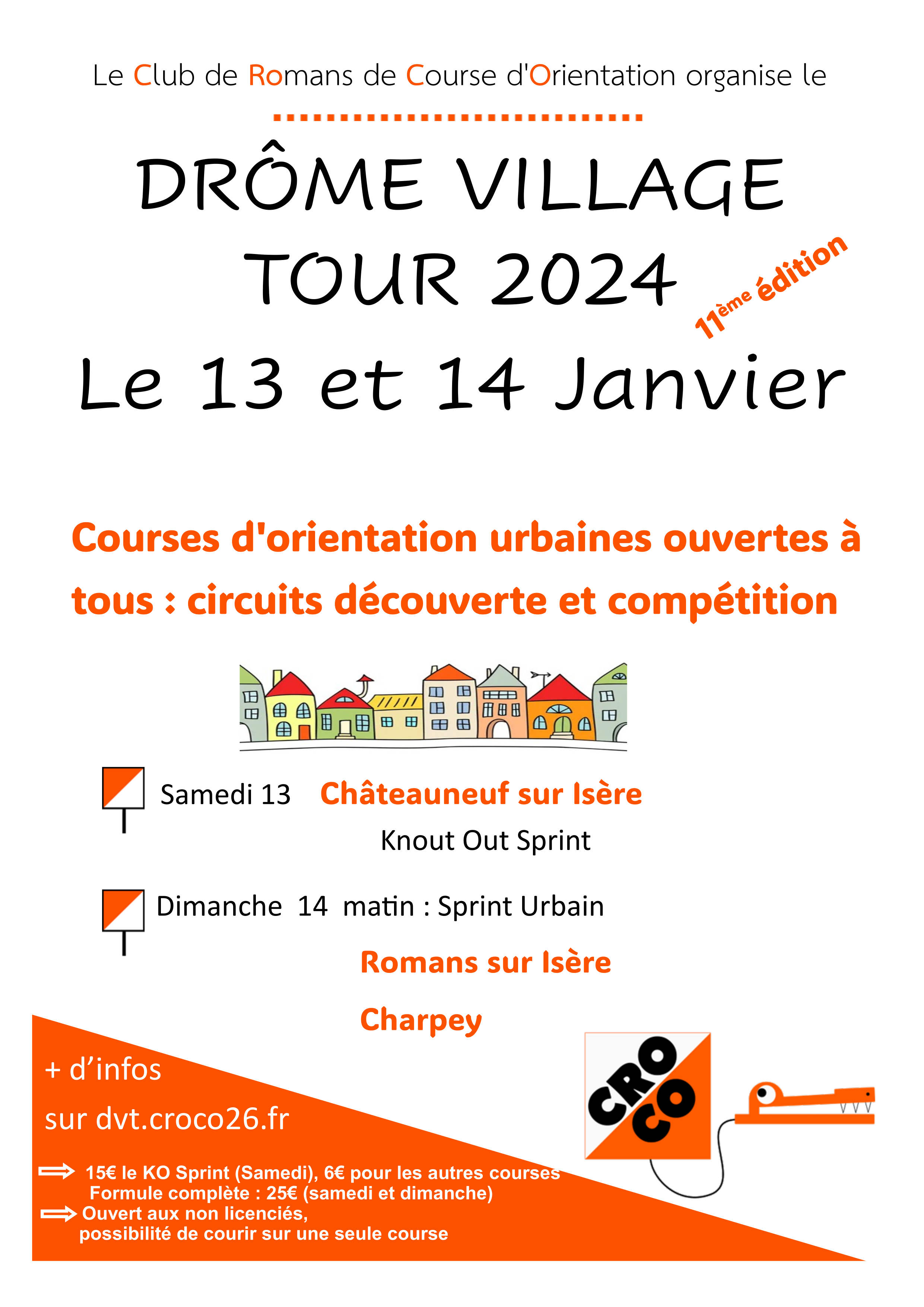 Flyer Drôme Village Tour