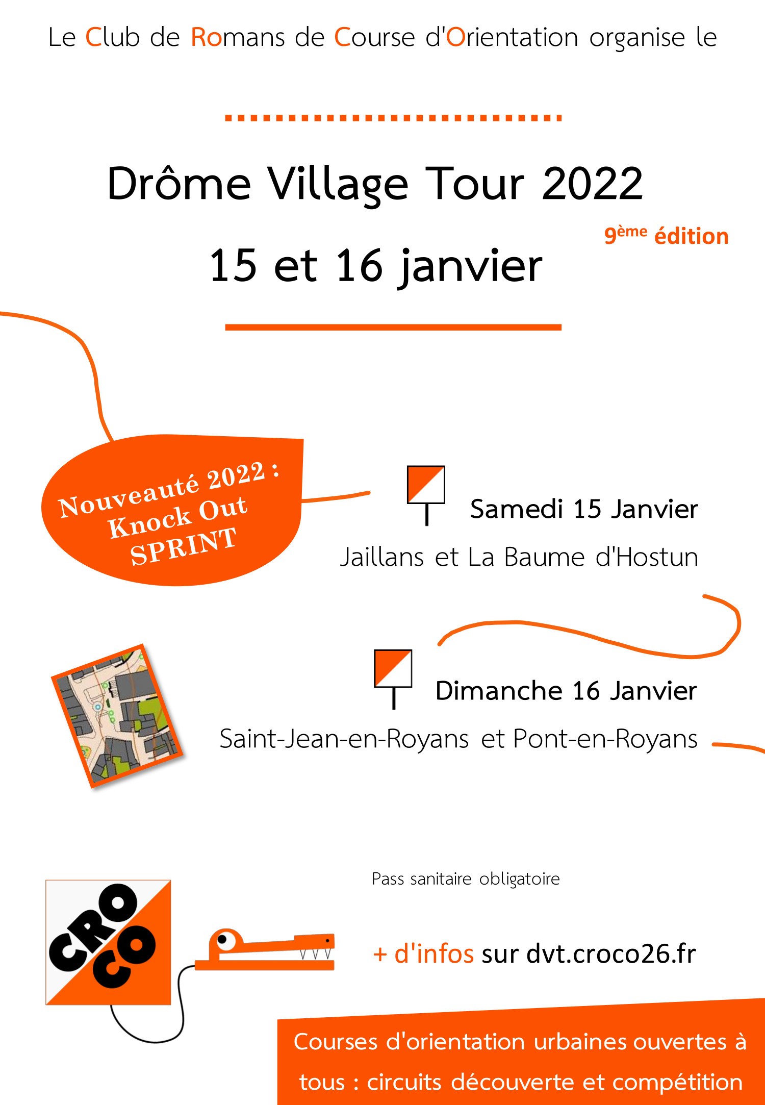 Flyer Drôme Village Tour